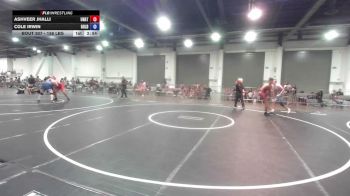 156 lbs Quarterfinal - Ashveer Jhalli, Unattached vs Cole Irwin, Gold Rush Wr Ac