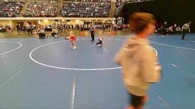 5th - 6th grade - 70 Cons. Round 3 - Jaxsyn Walk, Immortal Athletics WC vs Maddux Hopkins, Pack 732 Wrestling Academy