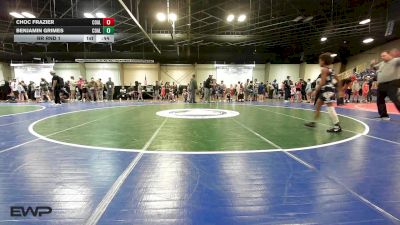 80 lbs Rr Rnd 1 - Choc Frazier, Coalgate Wildcat Wrestling Club vs Benjamin Grimes, Coalgate Wildcat Wrestling Club