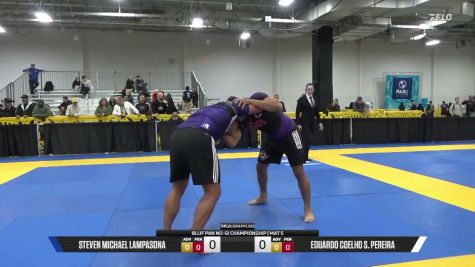 Eduardo Coelho S. Pereira vs Steven Michael Lampasona 2026 Pan IBJJF Jiu-Jitsu No-Gi Championship