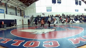 285 lbs Cons. Round 3 - Boastas Kwabiah, Waynesburg vs Antwon Bell, Bethany