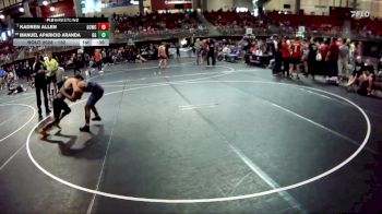 132 lbs Champ. Round 1 - Kadren Allen, Garden County Wrestling Club vs Manuel Aparicio Aranda, GI Grapplers