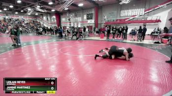 135 lbs Cons. Round 1 - Jamine Martinez, Lakeside vs Leilani Reyes, Glendora