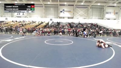 113 lbs Semifinal - Sammy Bogue, Perry Youth Wrestling Club vs Colton Miller, Whitney Point Youth Wrestling Club