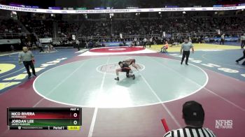 I-124 lbs Cons. Round 4 - Nico Rivera, Mohonasen vs Jordan Lee, James Madison
