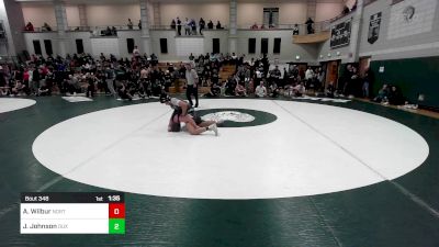 190 lbs Round Of 16 - Austin Wilbur, Norton vs Jack Johnson, Duxbury