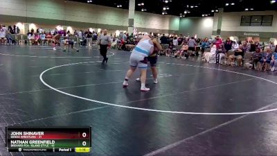 285 lbs Round 4 (16 Team) - Nathan Greenfield, Brevard FCA- Island Style vs Kevin Ludwig, Genoa Wrestling