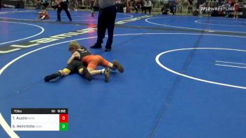 70 lbs Prelims - Taegan Austin, Sperry WC vs Stone Helmrichs, Waverly Area WC