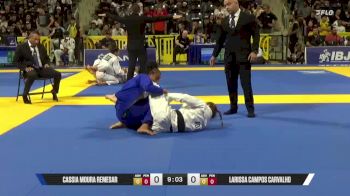 Larissa Campos vs Cassia Moura | 2025 World Jiu-Jitsu IBJJF Championship