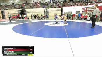 120 lbs Champ. Round 3 - Owen Ingalls, Fishers vs Joshua Kite, Mishawaka High School