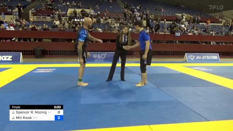 Jonathan Spencer R. Mozingo vs Jun Min Kwak 2024 Pan IBJJF Jiu-Jitsu No-Gi Championship