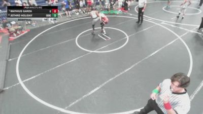 144 lbs Semifinal - Jethro Holiday, Rough House Wrestling Club vs Mathius Garza, Inland Elite