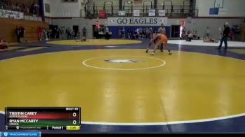 126 lbs Quarterfinal - Tristin Carey, North Eugene vs Ryan McCarty, Crater