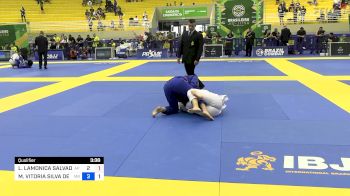 LETÍCIA LAMONICA SALVADOR CALIMA vs MARIA VITORIA SILVA DE OLIVEIRA 2024 Brasileiro Jiu-Jitsu IBJJF