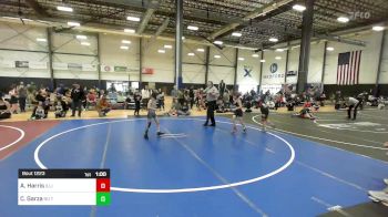 69 lbs Semifinal - Asher Harris, Illinois Valley YW vs Cree Garza, No Team