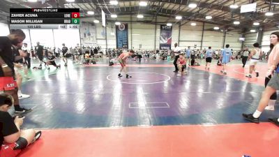 120 lbs Rr Rnd 2 - Zavier Acuna, Lone Star Legends vs Mason Milligan, Brady Strong