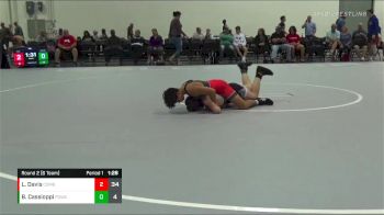 106 lbs Round 2 (6 Team) - Bruno Cassioppi, POWA vs Liam Davis, Combat Athletics