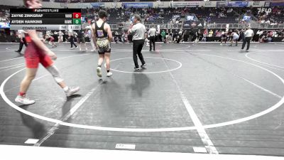 148 lbs Consolation - Zayne Zinkgraf, Vandals vs Ayden Hawkins, Hawkins House