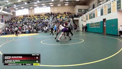 215 lbs Cons. Round 4 - Justin Augustine, BUCKEYE vs Alessio Flonta, NORTH ROYALTON