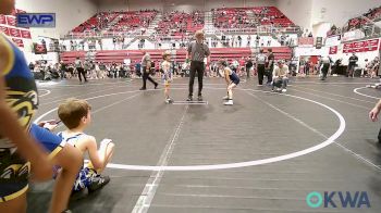 58 lbs Round Of 32 - Turner Rooney, Cyclone Wrestling Club vs Lucas Knight, Newkirk Takedown Club