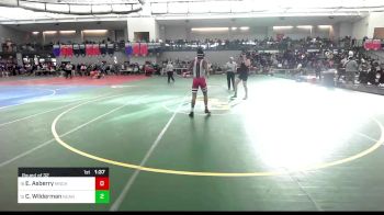 152 lbs Round Of 32 - Elijah Asberry, Manchester vs Cael Wilderman, New Canaan