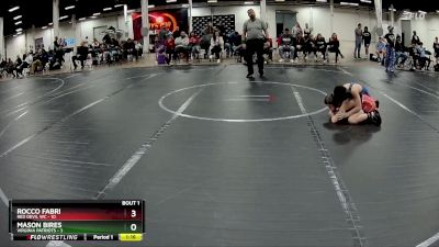 84 lbs Round 1 (4 Team) - Rocco Fabri, Red Devil WC vs Mason Bires, Virginia Patriots