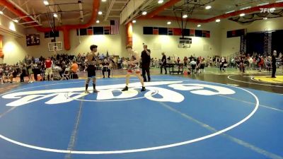 113 lbs Cons. Round 3 - Levi Ikenberry, Virginia Team Predator vs Carlos Monjaras, Annandale Wrestling Club