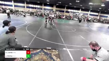 123 lbs Consi Of 16 #2 - Amara Juarez, Adrenaline vs Jazmene Molina, Aajj