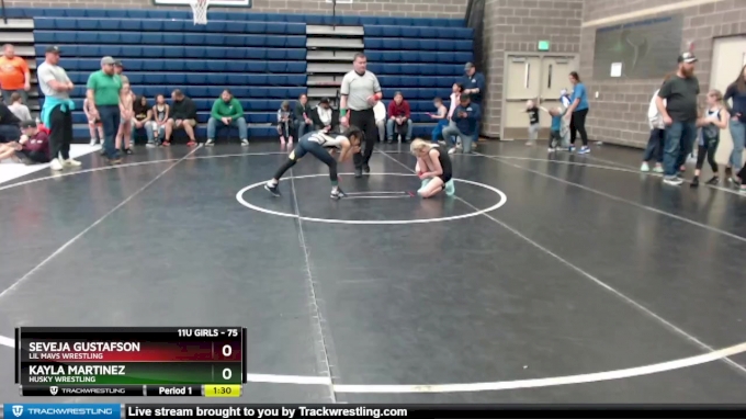 75 lbs Round 5 - Kayla Martinez, Husky Wrestling vs Seveja Gustafson ...