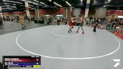 165 lbs Quarterfinal - Diego Barron, Rockwall Training Center vs Eli Silva, Ryse Wrestling Club