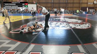 90 lbs 3rd Place - Navin Wagoner, Journeymen WC vs Jonathan Quesada, Fisheye