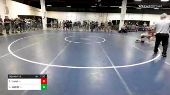 100 lbs Prelims - Brady Hand, VA vs Dalton Weber, NJ