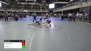 110 lbs Semifinal - Austin Guerrieri, Milton vs Cole Perrin, New Castle