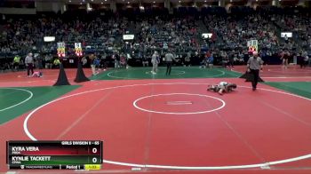 65 lbs Quarterfinal - Kynlie Tackett, CPWA vs Kyra Vera, PROA