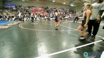 67-70 lbs Rr Rnd 2 - McKinley Lance, Sperry Wrestling Club vs Oria Parker, Tulsa Blue T Panthers