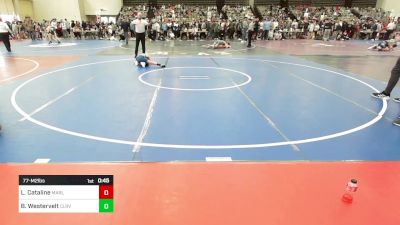 77-M2 lbs Final - Lucas Cataline, Marlton Chiefs vs Blake Westervelt, Clearview