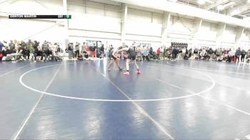 150 lbs Quarterfinal - Jesse Little, Morgan vs Denton Martin, Uintah