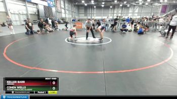 86 lbs Cons. Round 2 - Cohen Wells, Ascend Wrestling Academy vs Keller Barr, Oregon