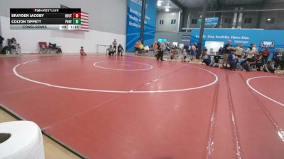 85 lbs Consolation - Brayden Jacoby, Houtzdale vs Colton Tippett, Portage