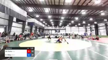 83 kg Prelims - Mike Forte, VHW vs Hayden Riley, USAW Maine