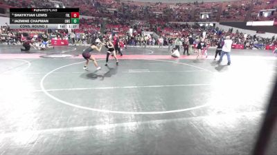 125 lbs Cons. Round 3 - Shaykyiah Lewis, Fond Du Lac vs Jazmine Chapman, Lakeland Wrestling Club