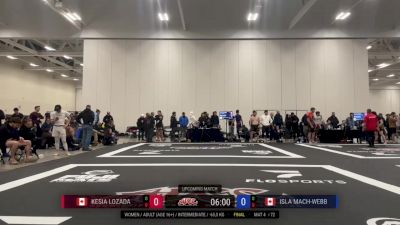 Kesia Lozada vs Isla Mach-Webb 2025 ADCC Niagara Open