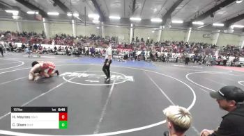 157 lbs 3rd Place - Hassin Maynes, Colorado Outlaws vs Cohen Olsen, Best Trained