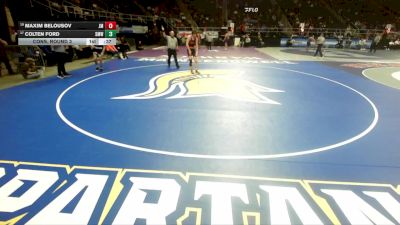 I-150 lbs Cons. Round 3 - Colten Ford, Smithtown West vs Maxim Belousov, James Madison