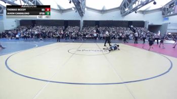 77-J lbs Round Of 32 - Thomas McCoy, New England Gold vs Jaxon Candeloro, Upper Township