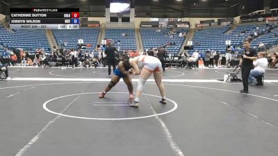 207 lbs 3rd Place Match - Catherine Dutton, Colby Community College vs Jordyn Wilson, Murray State