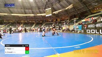 105 lbs 5th Place - Adrian Rojas, Miami Wrestling Club vs Kellan Crowell, Apex