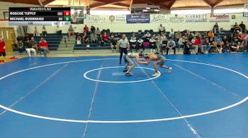 126 lbs Round 1 (3 Team) - Roscoe Tuffly, Ironwood Ridge High School vs Michael Rodriguez, Empire High School