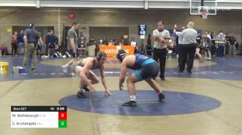 Consolation - Max Wohlabaugh, Clarion-Unattached vs Chase Archangelo, Cleveland State
