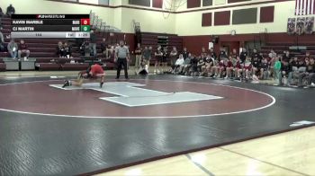 144 lbs Round 1 (3 Team) - Kavin Marble, Marion vs CJ Martin, Mount Vernon